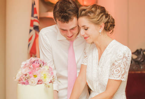 Эд и Лиат: изысканная свадьба в стиле шебби-шик