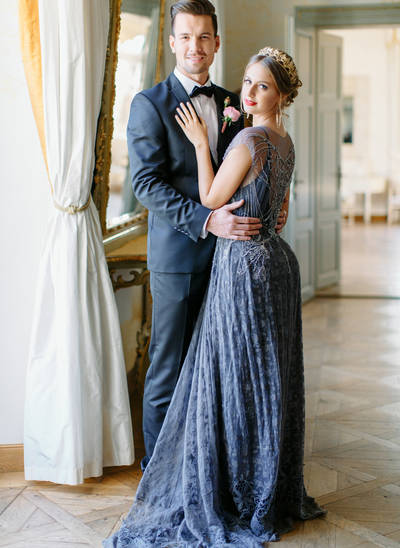 Элегантная осенняя свадьба Гонзы и Николы в Праге