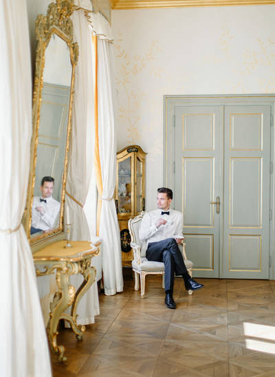 Элегантная осенняя свадьба Гонзы и Николы в Праге