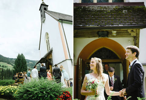 Эшли и Мигель: австрийская свадьба в стиле эко