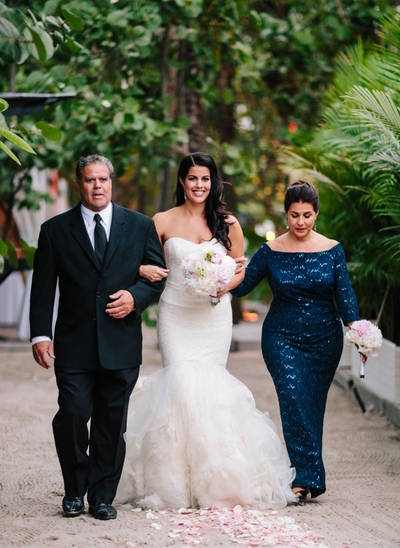 Габби и Мэтт: изысканная черно-белая свадьба в Майами