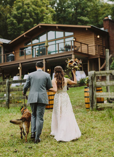 Кевин и Джули: осенняя свадьба в горах