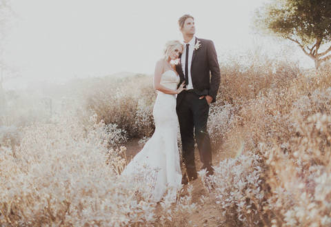 Летняя свадьба Эйлин и Брайана в богемном стиле в Калифорнии
