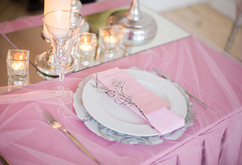 "Розовый кварц" - изысканная свадьба Ирины и Александра