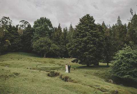 София и Бенджамин: свадьба в стиле рустик в Новой Зеландии