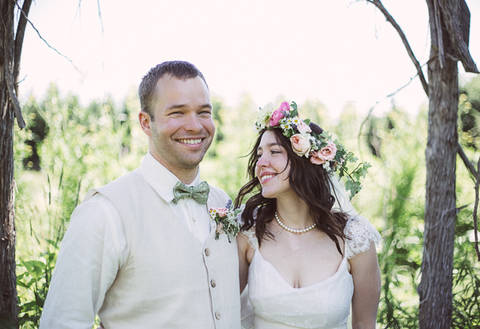Таня и Браден: свадьба ручной работы на ферме